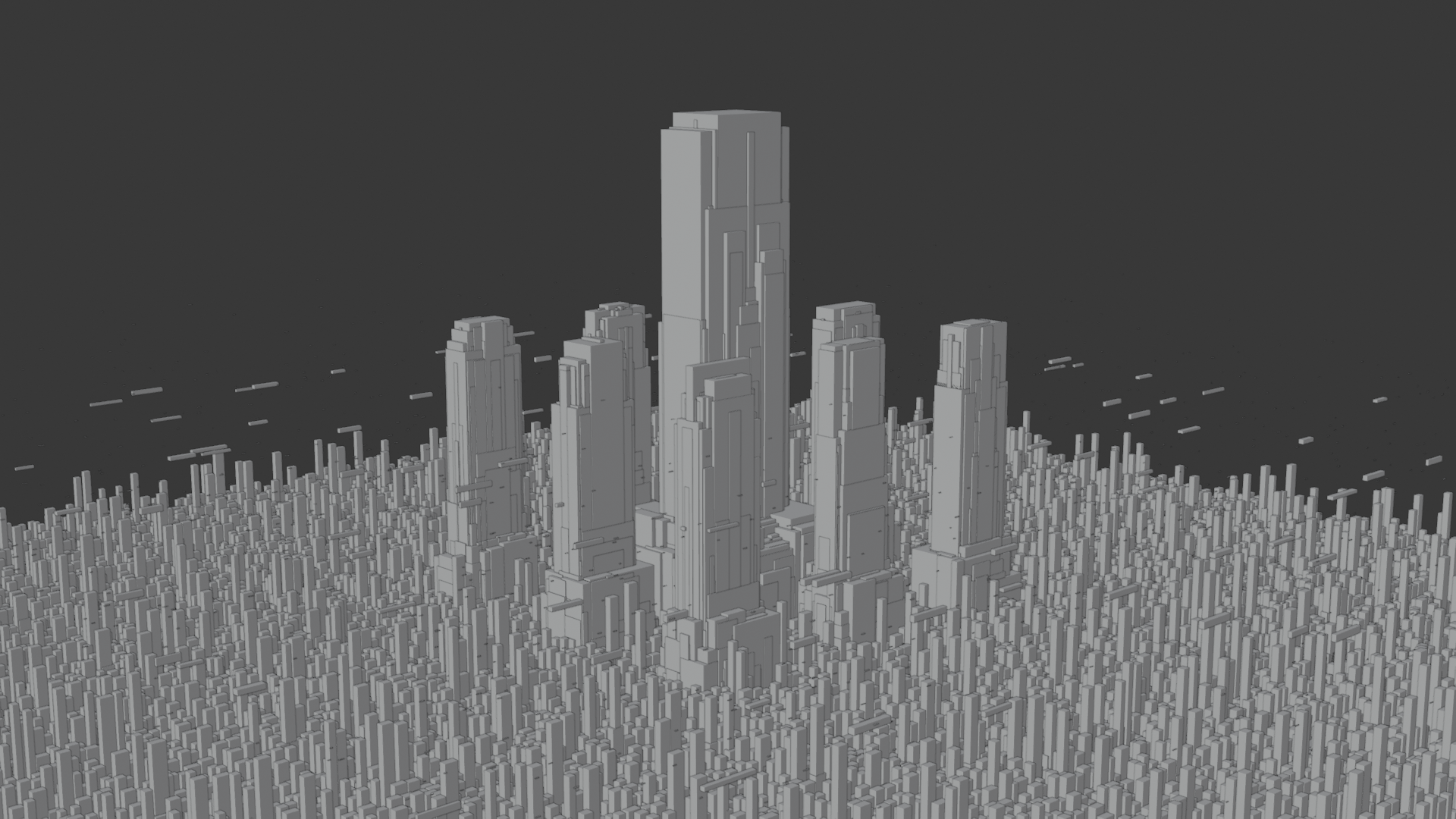 Maya City Generator Demo